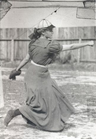 Holmes - Alta Weissone of only a handful of women who played in men's minor league baseball leagues in the early 1900s. Stepping to the mound for the Vermilion Independents in a signature long dress, Weiss pitched well enough as a teenager to strike out grown men. Her skills drew enormous crowds to her minor league games, earning her enough money to pay her way through medical school. She was born in Berlin, Ohio in 1890